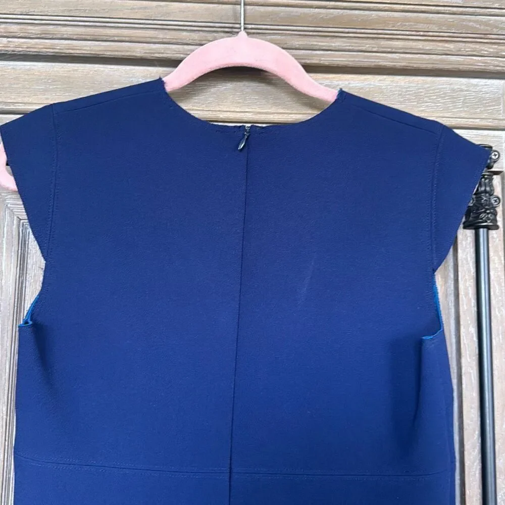 Sandro Paris Remind Blue Dress size 3 - Picture 12 of 13